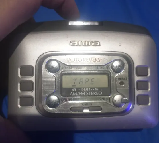 Toca fitas walkman AIWA Perfeito 