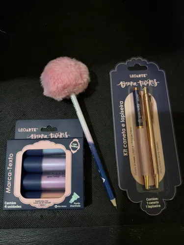 Kit papelaria Bruna Tavares
