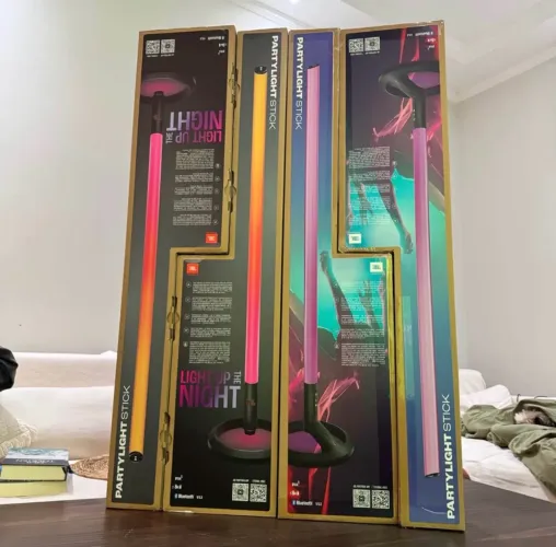 Iluminação JBL PartyLight Stick Bastão 108,1 cm [LACRADO / ORIGINAL]