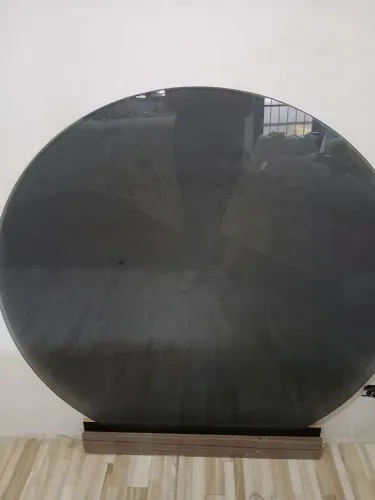 Tampo de mesa vidro fumê