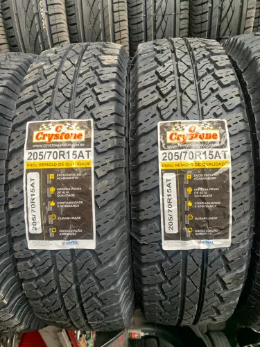 Pneu Crystone 205/70/15 (borracha Vipal)