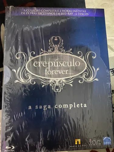 Blu-Ray Crepúsculo Forever coleção completa 