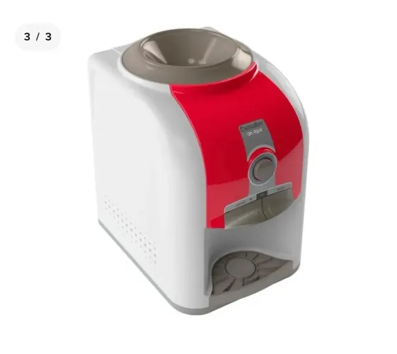 Bebedouro de água gelada com compressor de mesa, Esmaltec