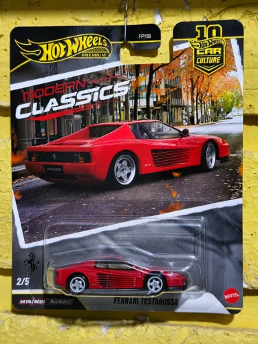 Ferrari Testarossa Hot Wheels - Premium