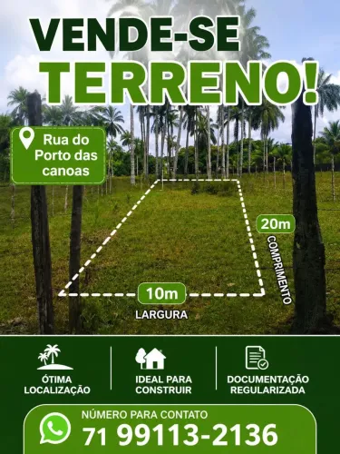 Vendo ou troco este terreno