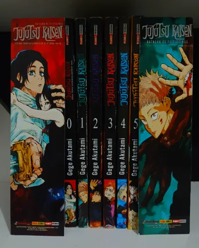 Mangá Jujutsu Kaisen Vol. 0-5