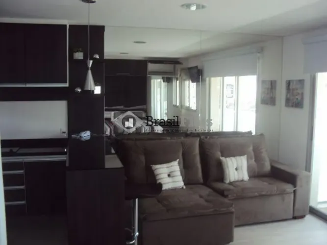 Flat com 1 dormitório para alugar, 33 m² por R$ 5.000/mês - Chácara Santo Antônio - São Pa