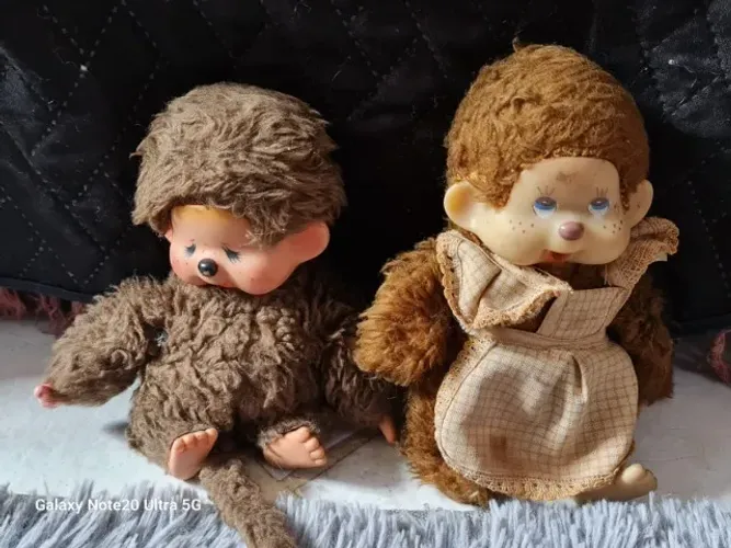 Antigo - Monchhichi - Macaco macaquinho Anos 80