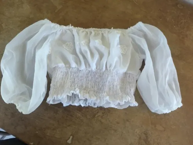 blusas de voal