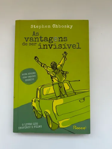 livro as vantagens de ser invisível- stephen chbosky