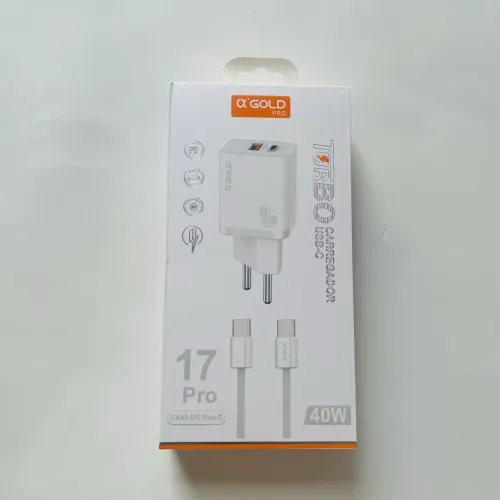 CARREGADOR TURBO -17 PRO 40W