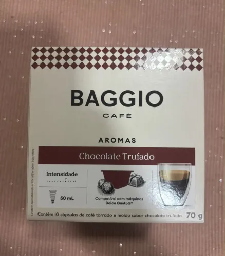 50 cápsulas Baggio dolce gusto aroma chocolate
