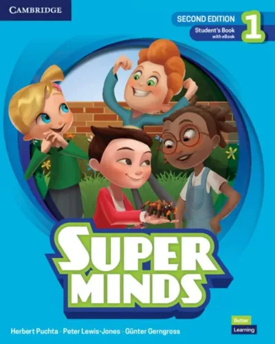 Livro de Inglês Infantil Super Minds Level 1 Student's Book with eBook British English