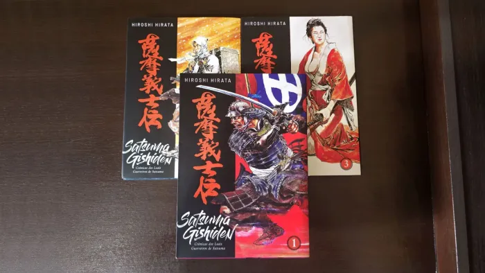 Satsuma Gishiden 1, 2 e 3 - Mangá Pipoca e Nanquim - Coleção Completa