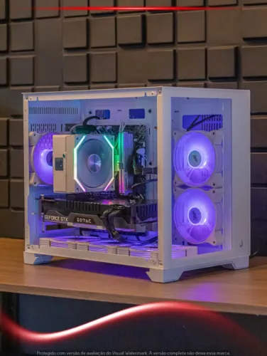 PC Gamer i5 12500, 16GB, SSD 480GB, GTX 1080 Ti 11GB, Gabinete Rise Mode, Fonte 600W