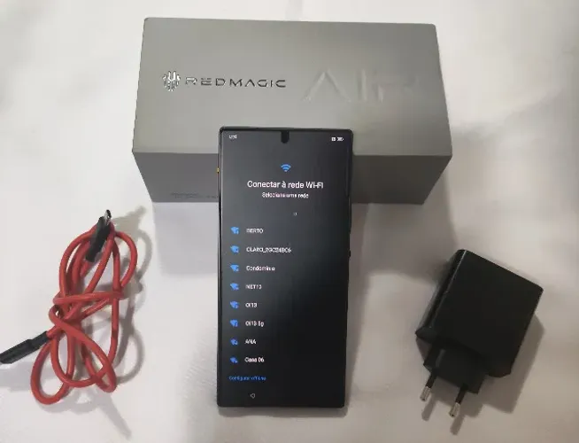 REDMAGIC 10 Air, Gamer, 5G, 16GB RAM+512GB ROM, Snapdragon 8", 6.8 AMOLED, Dual-Sim, Globa