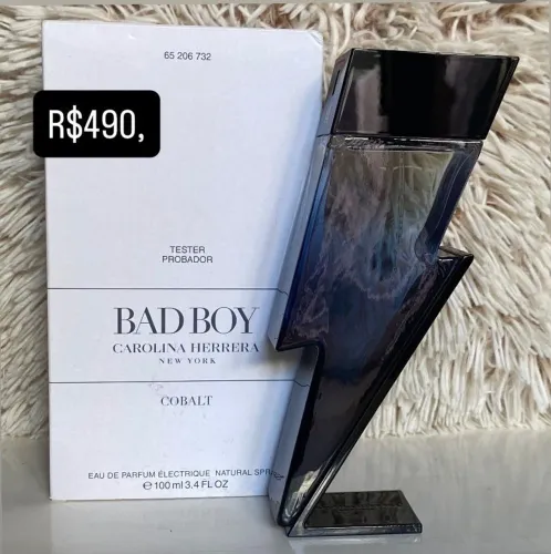 Perfume BAD BOY ORIGINAL - Caixa tester