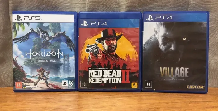 LOTE DE JOGOS PARA PS4 E PS5