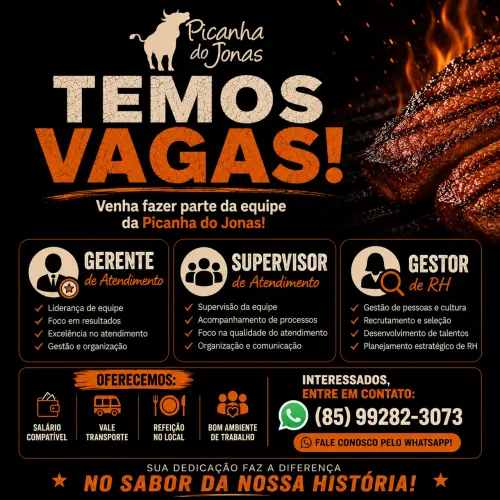 Vagas Disponíveis!