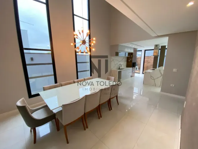 BELÍSSIMO SOBRADO Á VENDA - 291m² - 3 DORMITÓRIOS 2 SUÍTES - RESIDENCIAL FOGAÇA - JACAREÍ/