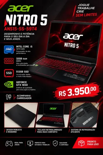 Notebook Acer nitro 5
