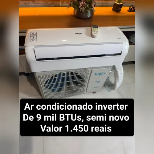 Ar condicionado inverter semi novo