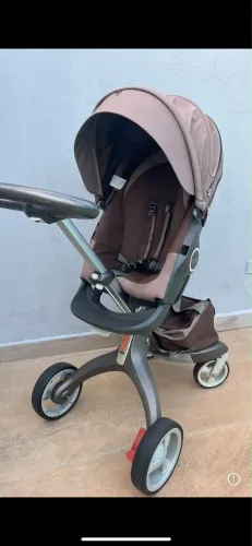 Carrinho de bebê stokke xprory bege
