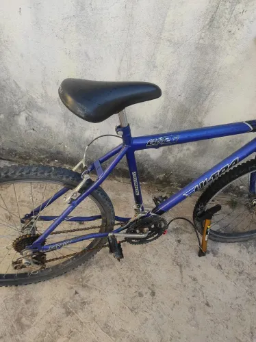 Bicicleta Cairu Ultra Aro 26 Usada (21 Marchas) + Bomba Portátil Fertak de Brinde