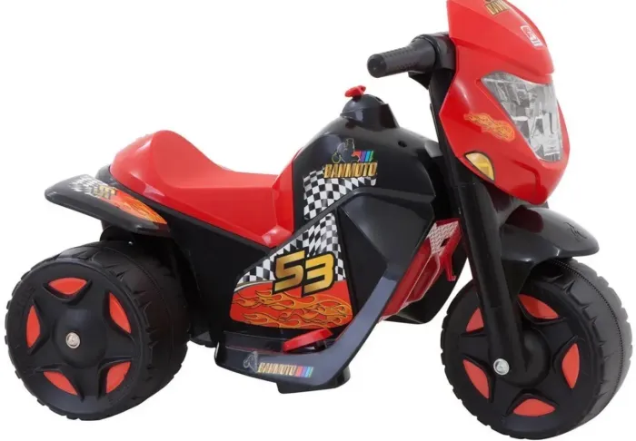 Moto Elétrica Infantil Ban 2 Marchas 6V - Bandeirante