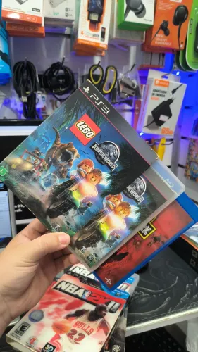 Vendo Box Lego Jurassic World + Filme Blu-ray Jurassic Park