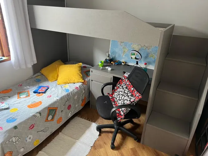 Quarto solteiro planejado 