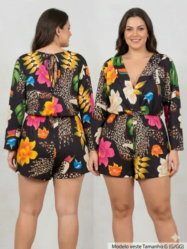 Macaquinho Estampado