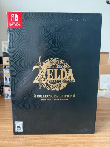 Edição de colecionador Zelda Tears of the Kingdom