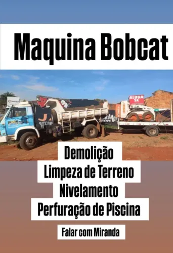 Serviços de Demolição, Limpeza de Terrenos e Perfuração para Piscinas