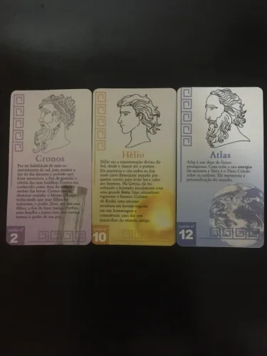 Cartões Nutri - Série Deuses Gregps