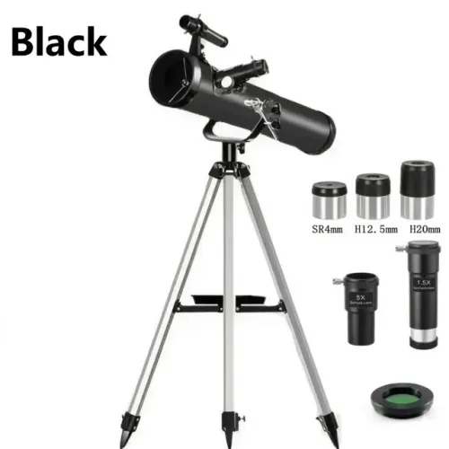 Telescópio Astronômico Refletor Greika F70076M - Completo na Caixa excelente