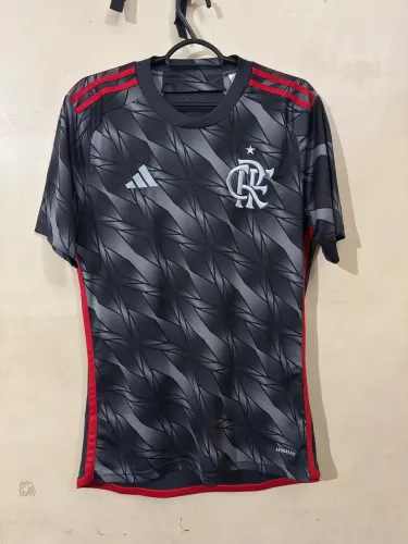 Camisa Flamengo III 24 Adidas Masculina - Cinza