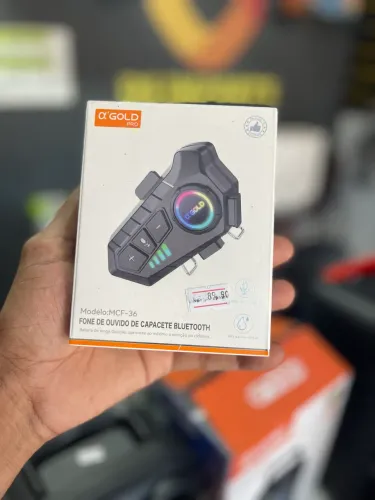 Intercomunicador Good Fone Bluetooth pra Capacete