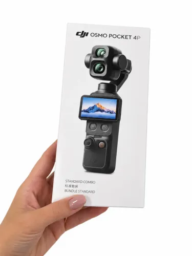 CÂMERA DJI OSMO POCKET 4P STANDARD COMBO