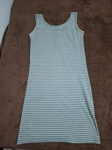 Vestido renner listrado basic M