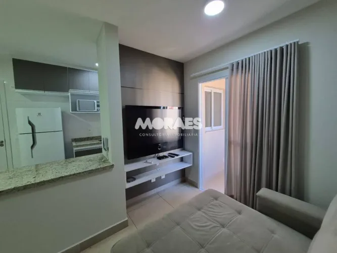 Apartamento com 1 quarto para alugar, 50 m² por R$ 2.200/mês - Residencial Donatella - Bau