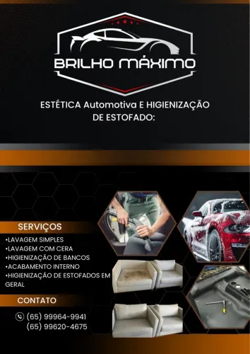 Estética automotiva e higienização de estofados 