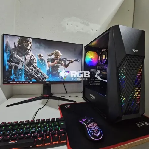 PC Gamer Completo - Ryzen 5 4500 + GTX1650 + DDR4 16GB + SSD 240GB