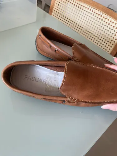Sapato masculino 38 Fascar estilo mocassim