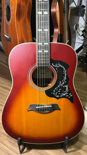 Violão Folk Michael VM925DT SS Sunburst Eletroacústico Aço