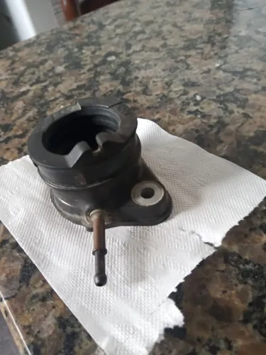 Coletor de admissâo cm Catalizador titan 150 2006 a 2008 original honda