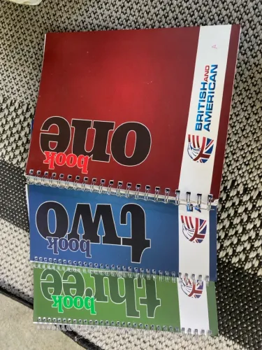 Livros curso de inglês British and American