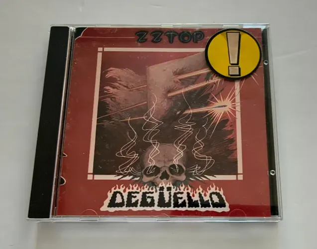 CD ZZ Top - Deguello - Warner Bros - Fabricado na França