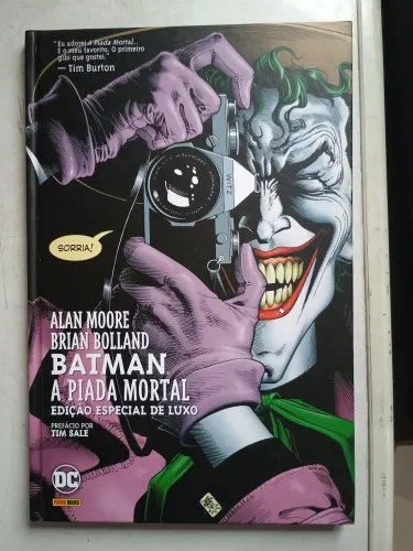 Batman A Piada Mortal Capa Dura Edição Especial de Luxo