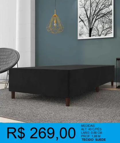 Base box solteiro reforçada - garanta já a sua temos a pronta entrega 